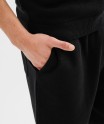 Bermuda en coton nid dabeille à taille élastiquée homme[MISSING]